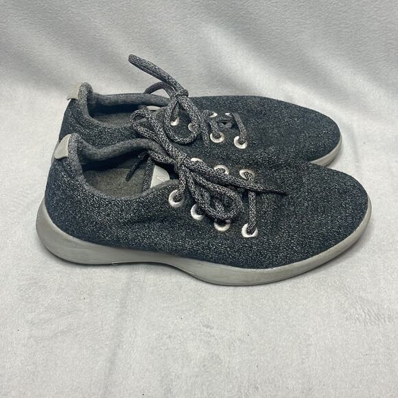 Allbirds Wool Runners Dark Grey Size 8 - Picture 2 of 4